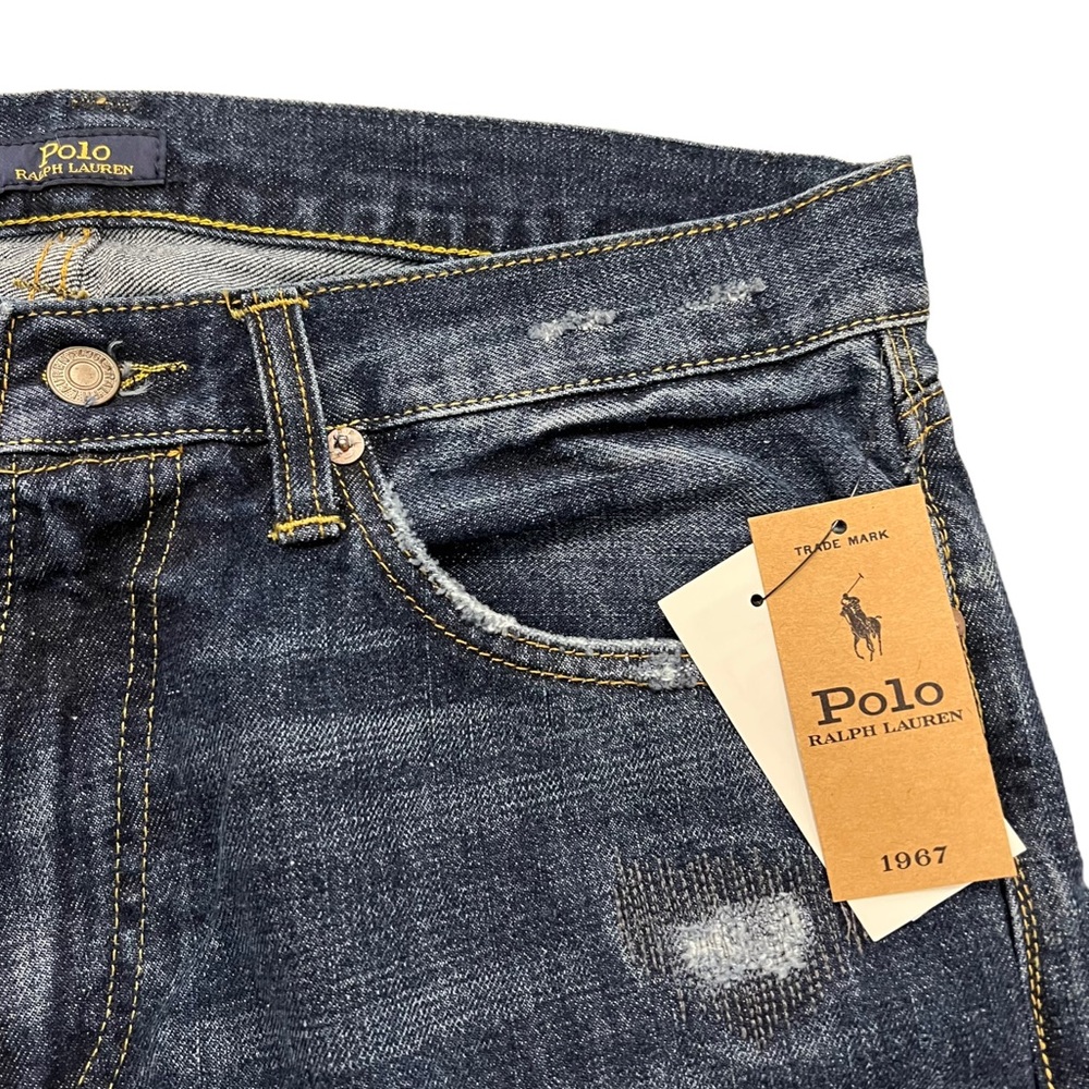 POLO RALPH LAUREN Mens The Varick Slim Straight Jeans - Picture 13 of 14